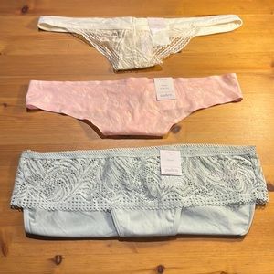 Panty Bundle Women’s 3 Pieces Size Large